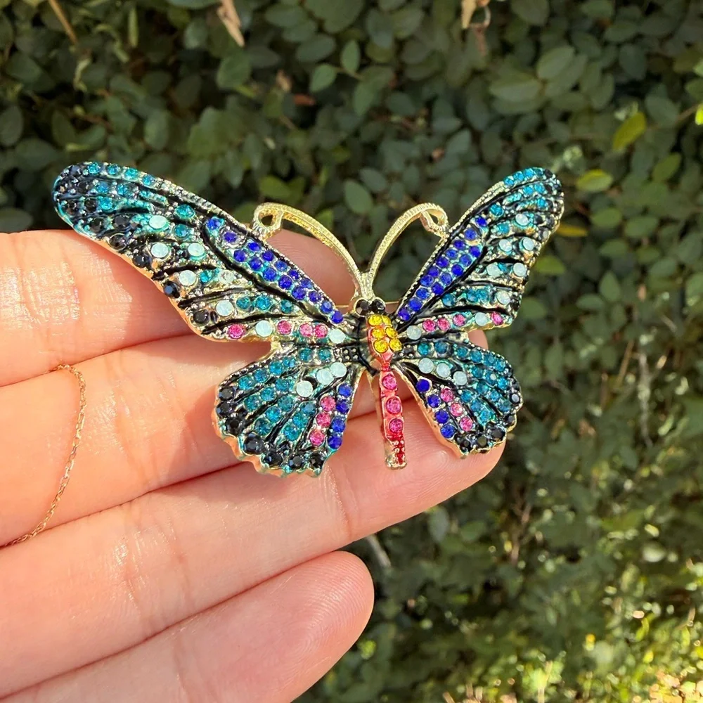 Brooch Colorful Butterfly Brooch